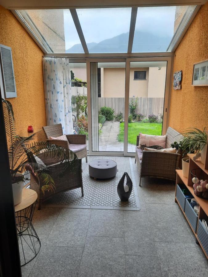 Camera Privata Con Balcone Gordola Eksteriør bilde