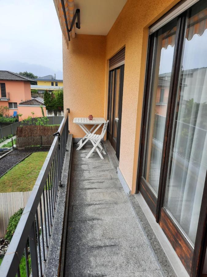 Camera Privata Con Balcone Gordola Eksteriør bilde
